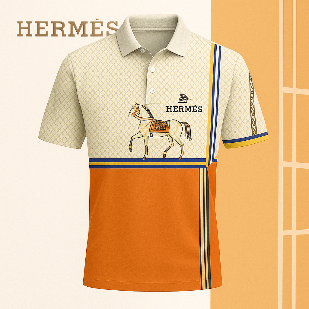 High Quality Printed Men’s Polo-Shirt-LX-PLHM2025015