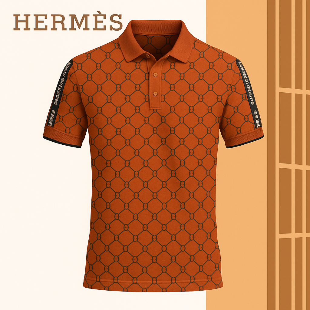 High Quality Printed Men’s Polo-Shirt-LX-PLHM2025026
