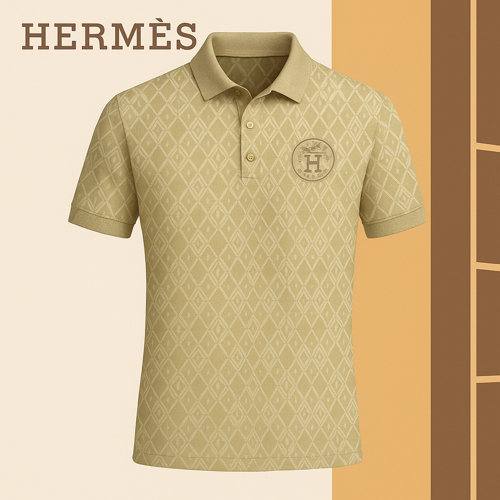 High Quality Printed Men’s Polo-Shirt-LX-PLHM2025027
