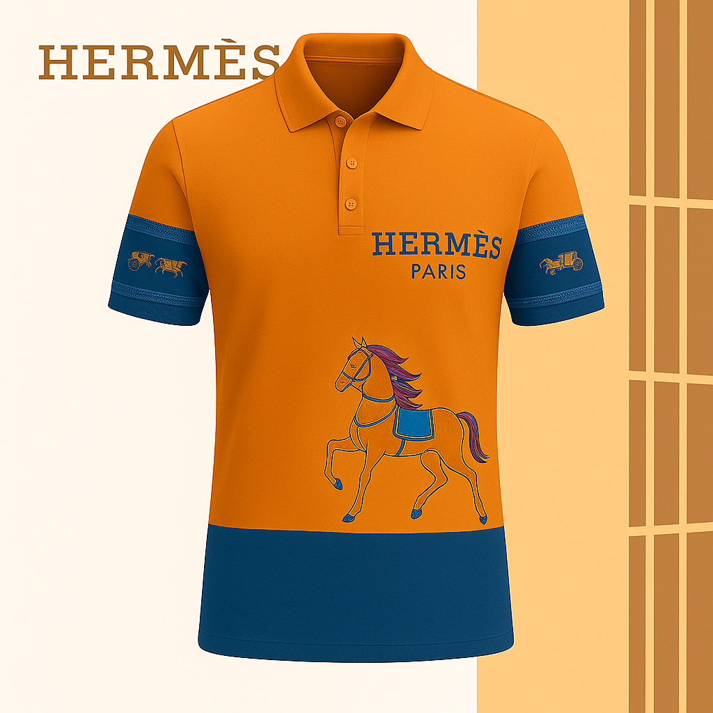 High Quality Printed Men’s Polo-Shirt-LX-PLHM202503