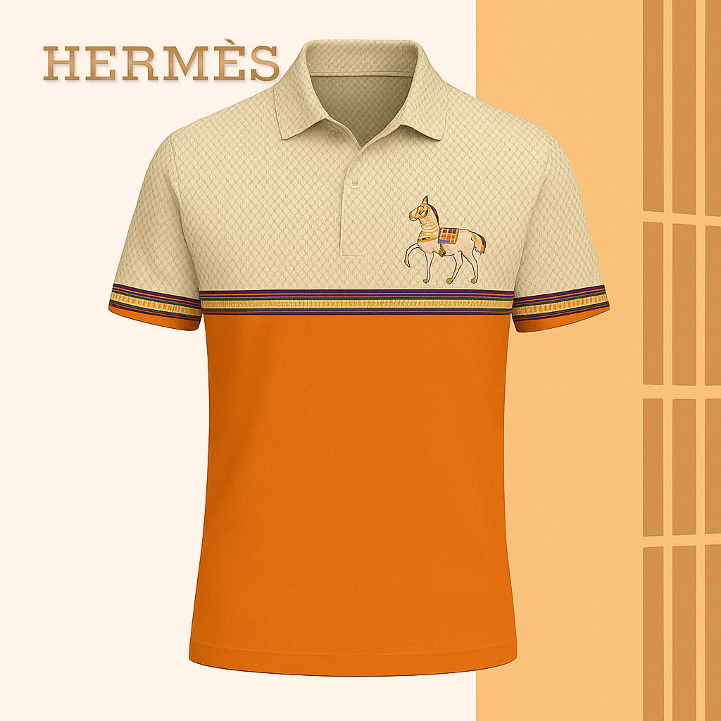 High Quality Printed Men’s Polo-Shirt-LX-PLHM2025033
