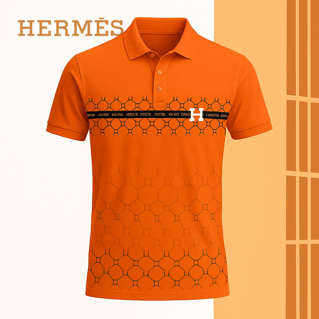 High Quality Printed Men’s Polo-Shirt-LX-PLHM2025034