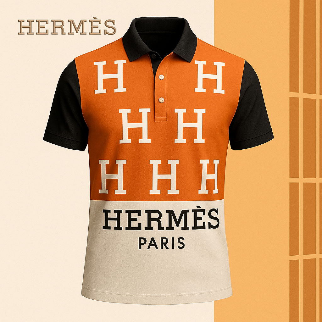 High Quality Printed Men’s Polo-Shirt-LX-PLHM2025042