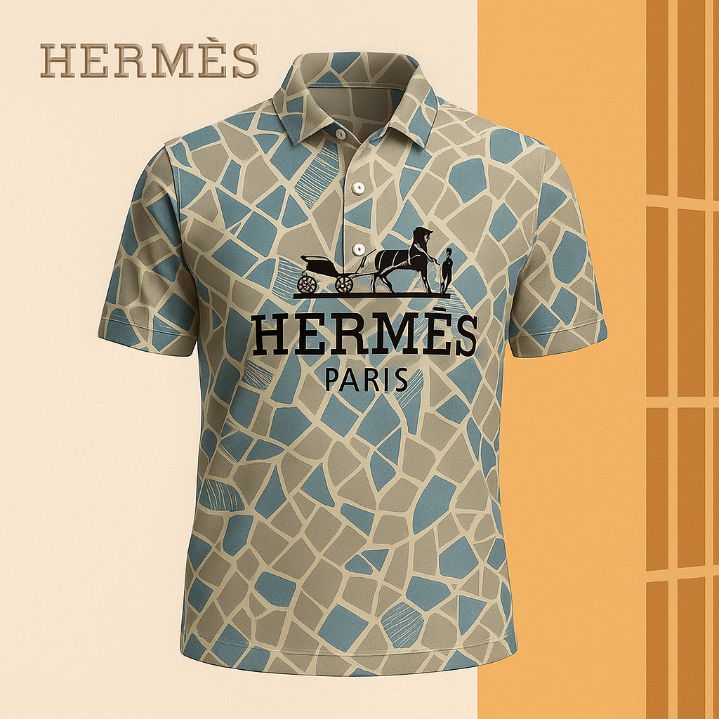 High Quality Printed Men’s Polo-Shirt-LX-PLHM2025044