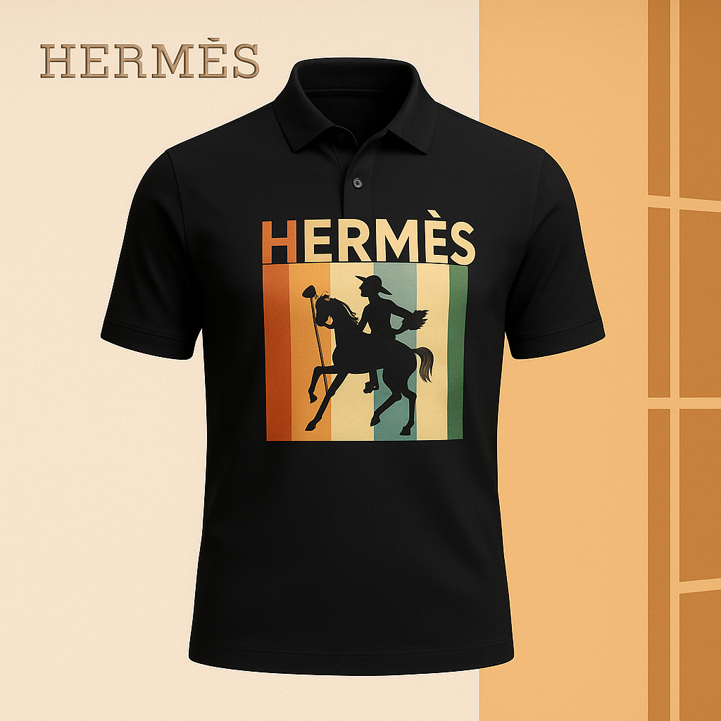 High Quality Printed Men’s Polo-Shirt-LX-PLHM2025046
