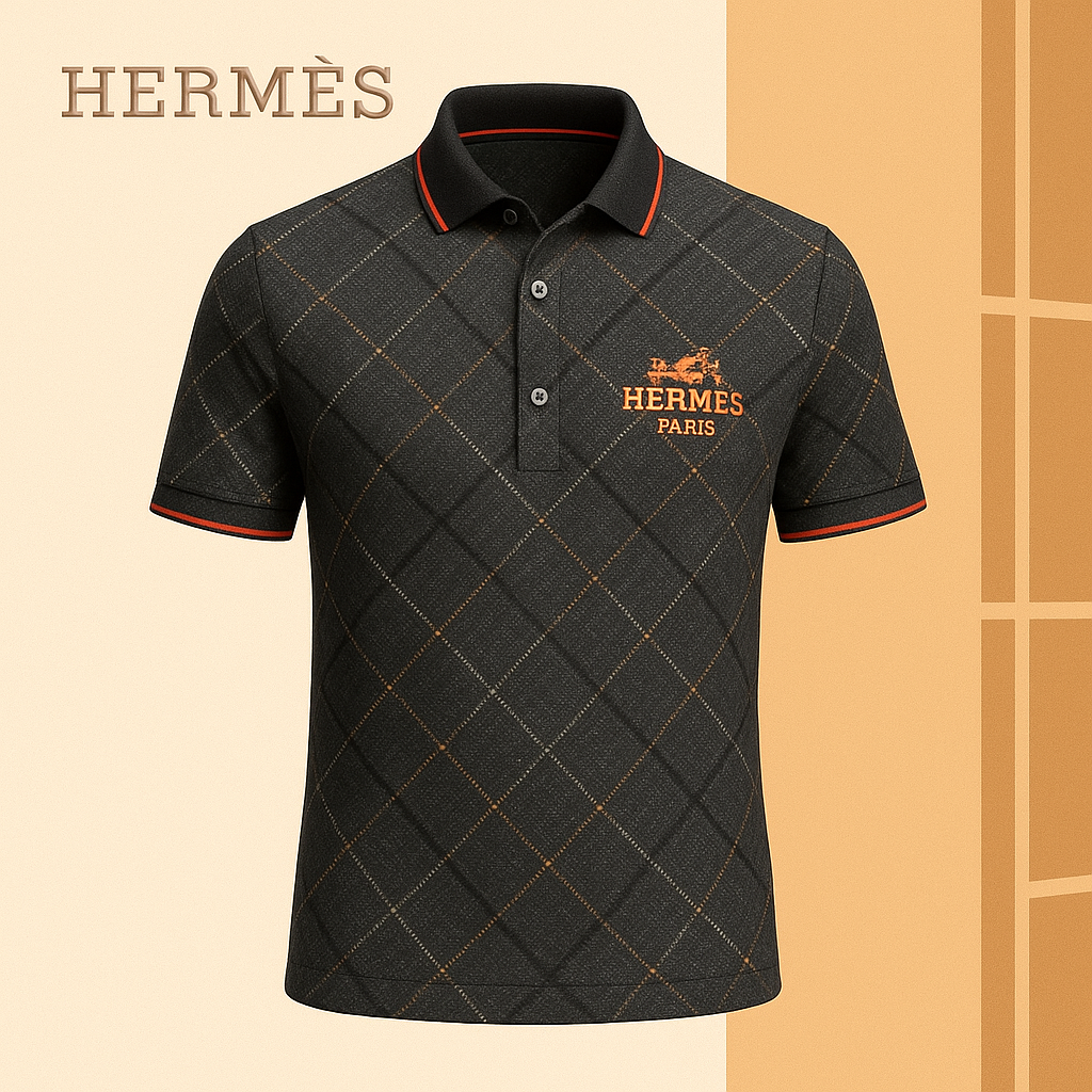 High Quality Printed Men’s Polo-Shirt-LX-PLHM2025049