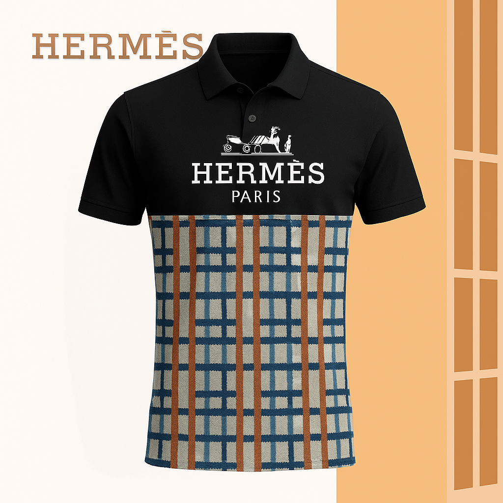 High Quality Printed Men’s Polo-Shirt-LX-PLHM2025056