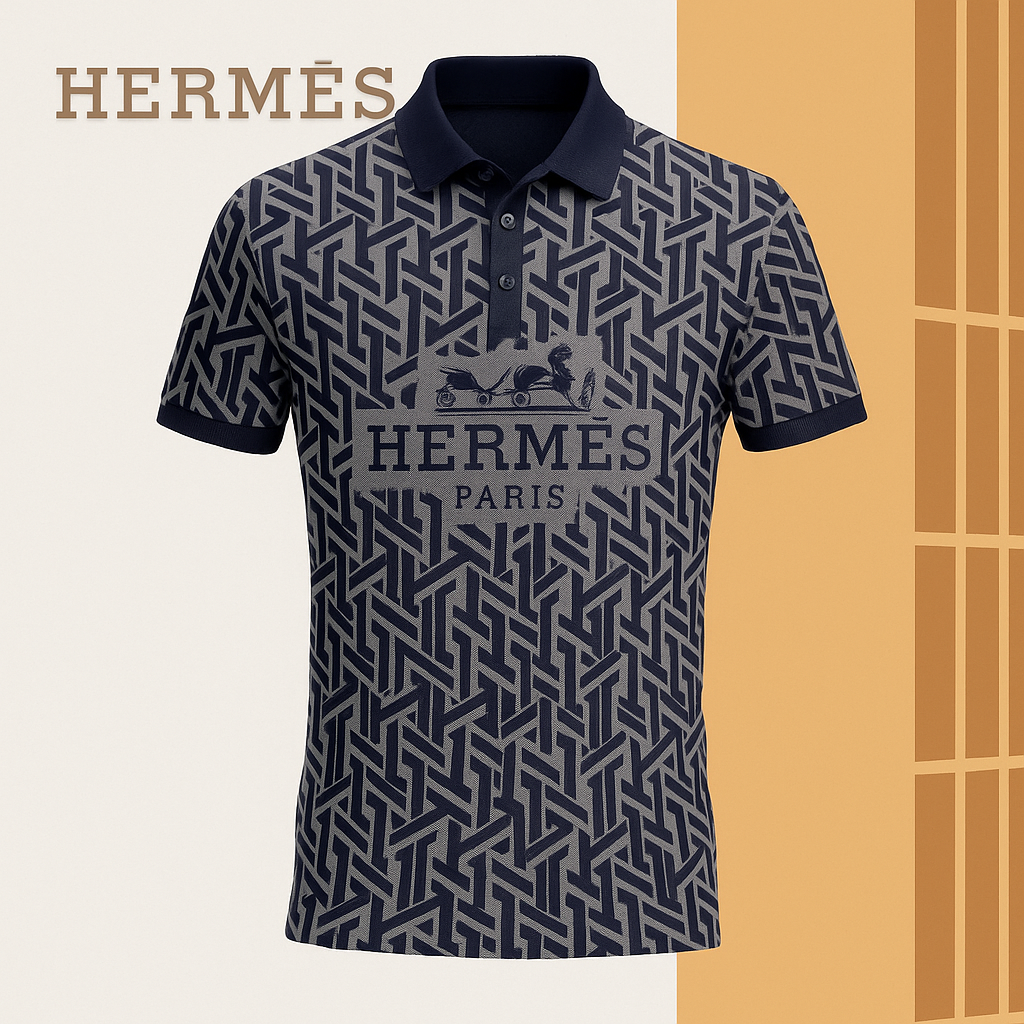 High Quality Printed Men’s Polo-Shirt-LX-PLHM2025057