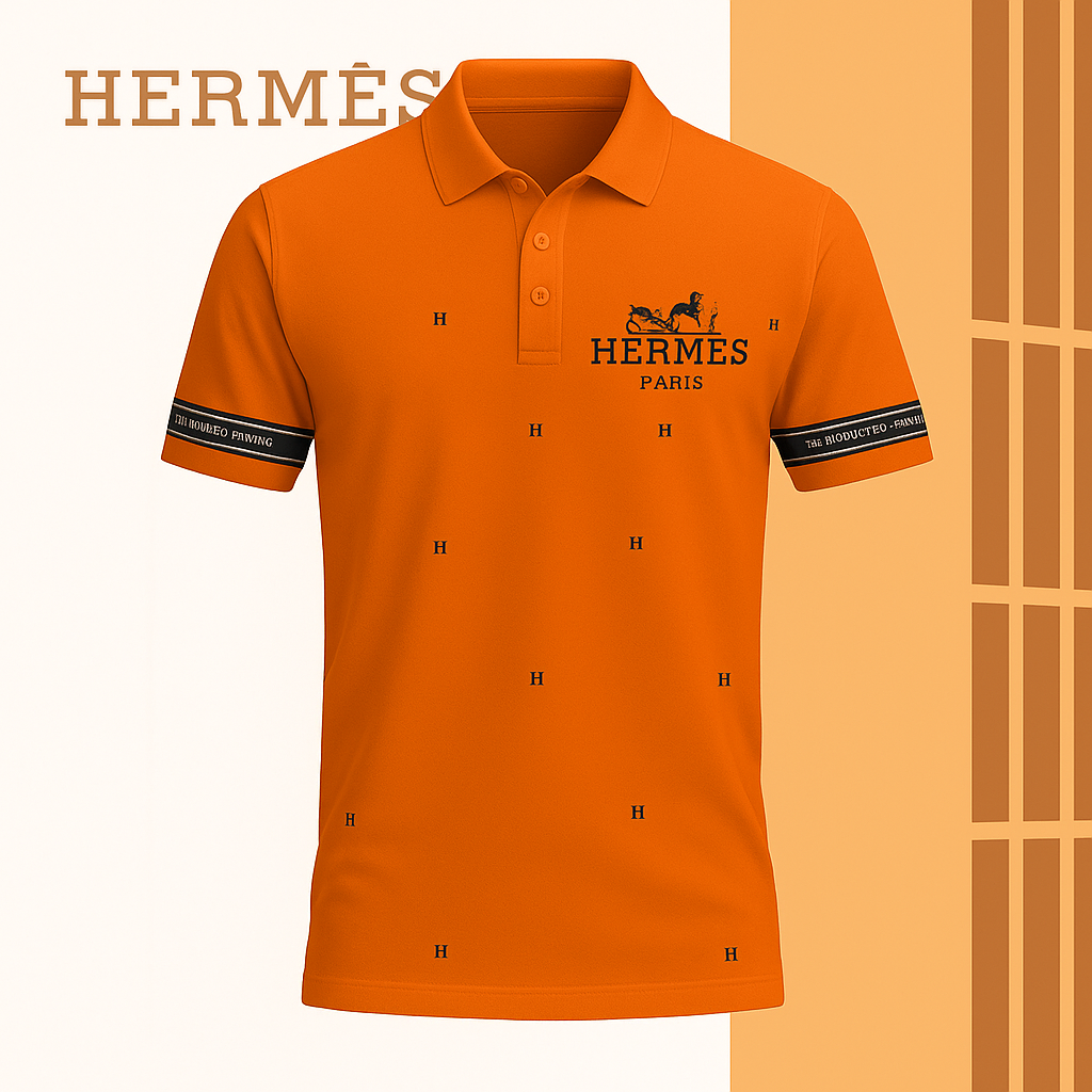 High Quality Printed Men’s Polo-Shirt-LX-PLHM202506