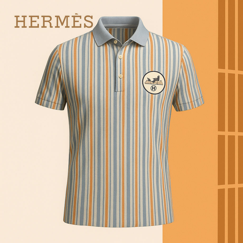 High Quality Printed Men’s Polo-Shirt-LX-PLHM2025062