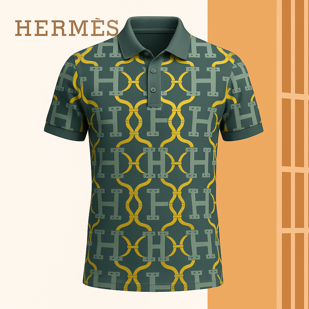 High Quality Printed Men’s Polo-Shirt-LX-PLHM2025068