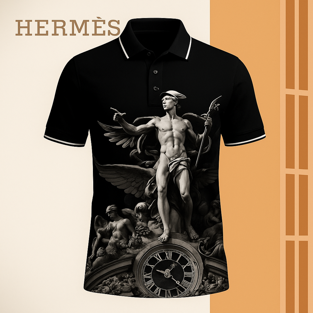 High Quality Printed Men’s Polo-Shirt-LX-PLHM2025069