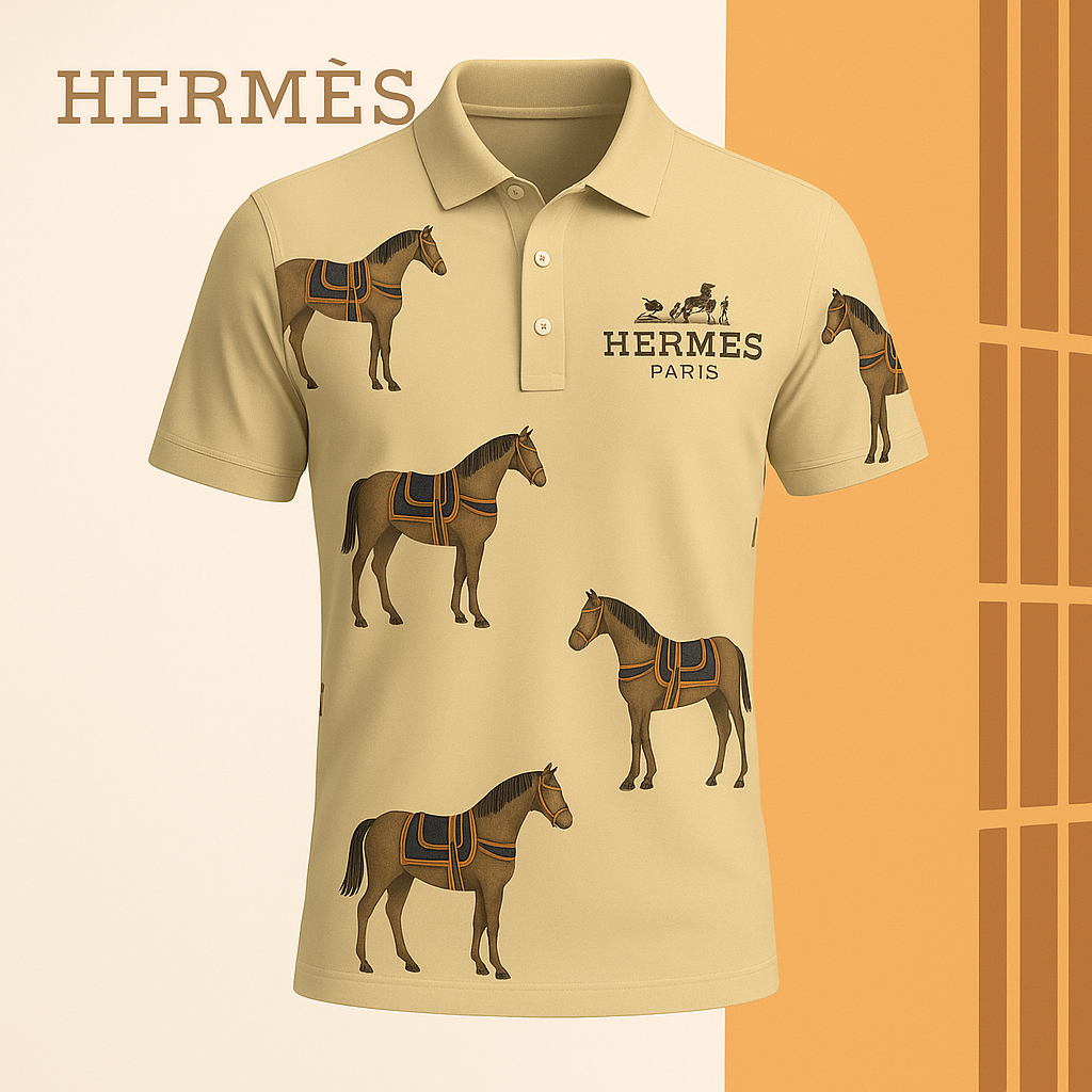 High Quality Printed Men’s Polo-Shirt-LX-PLHM2025076