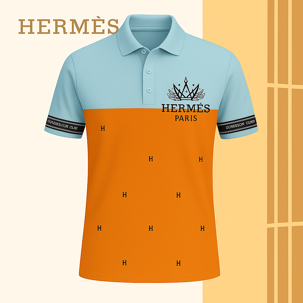 High Quality Printed Men’s Polo-Shirt-LX-PLHM202508