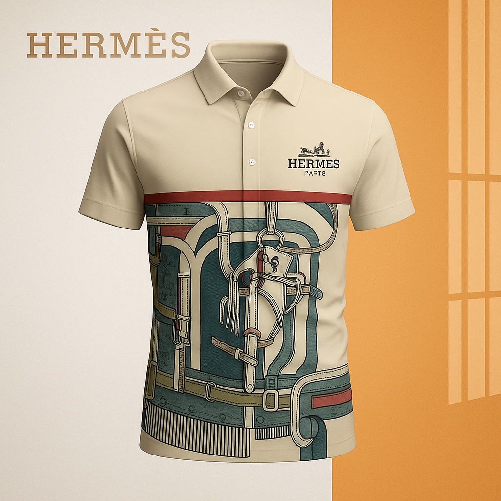 High Quality Printed Men’s Polo-Shirt-LX-PLHM2025085