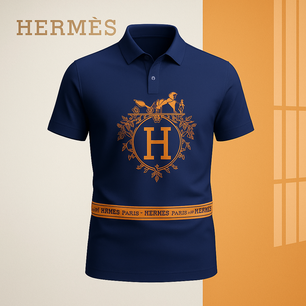 High Quality Printed Men’s Polo-Shirt-LX-PLHM2025086