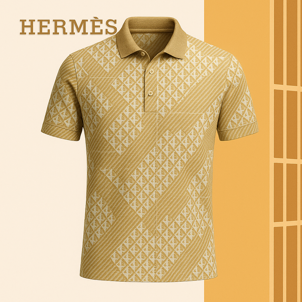 High Quality Printed Men’s Polo-Shirt-LX-PLHM2025088