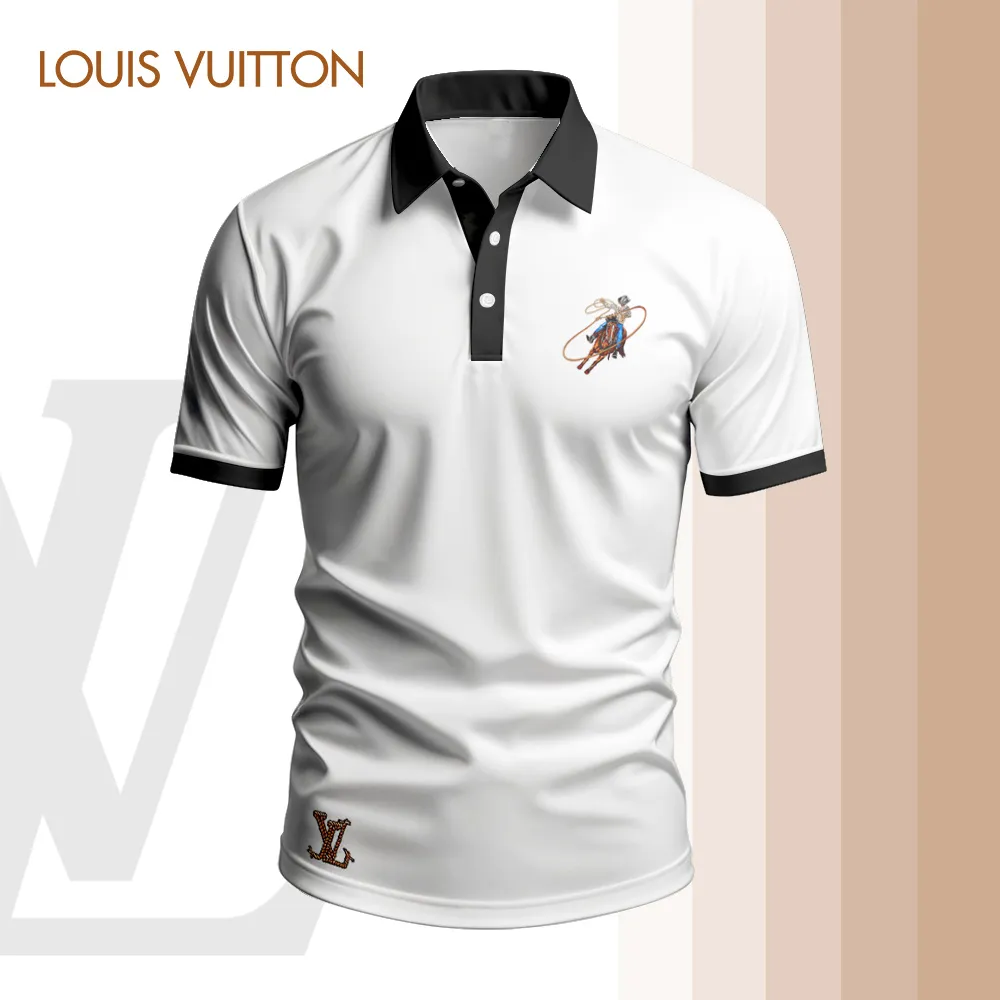 High Quality Printed Men’s Polo-Shirt-LX-PLLV2025017