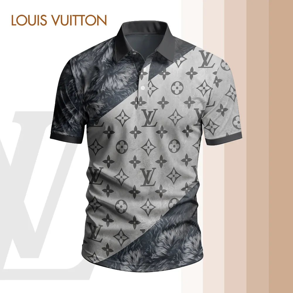 High Quality Printed Men’s Polo-Shirt-LX-PLLV2025019