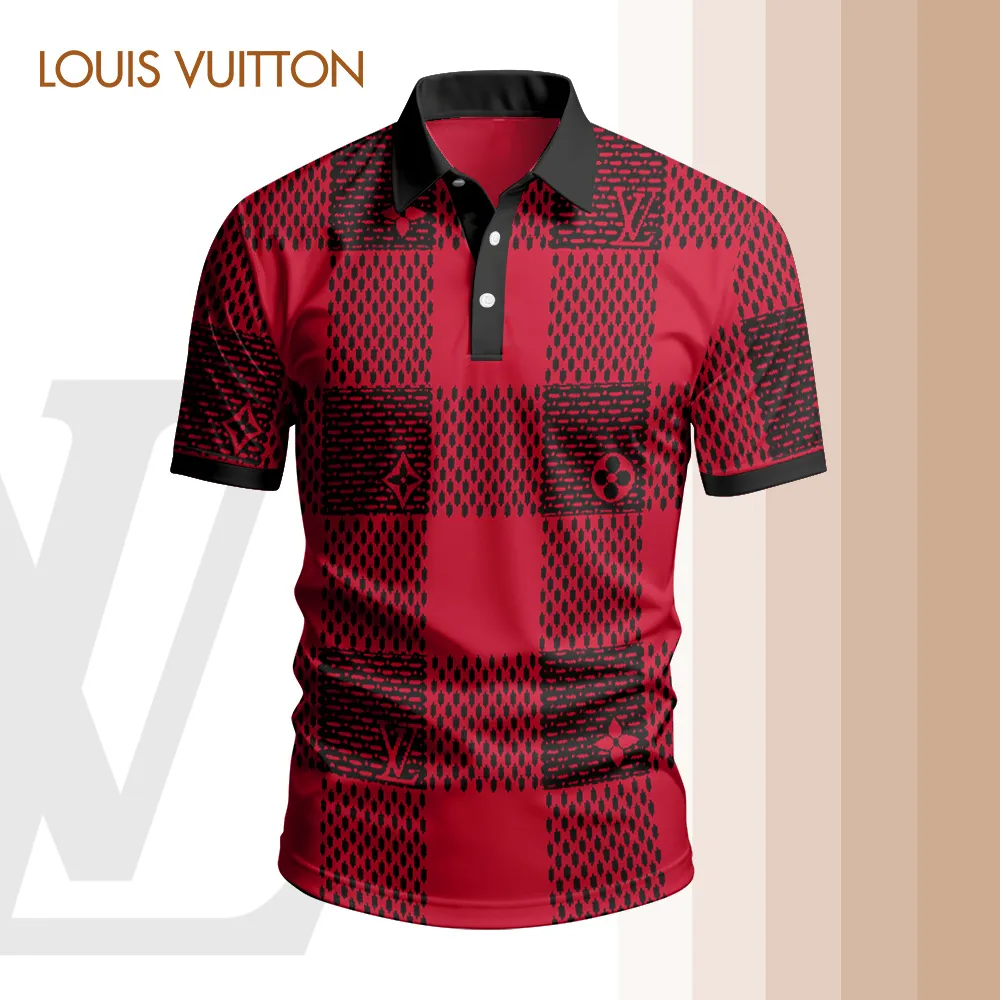 High Quality Printed Men’s Polo-Shirt-LX-PLLV202503