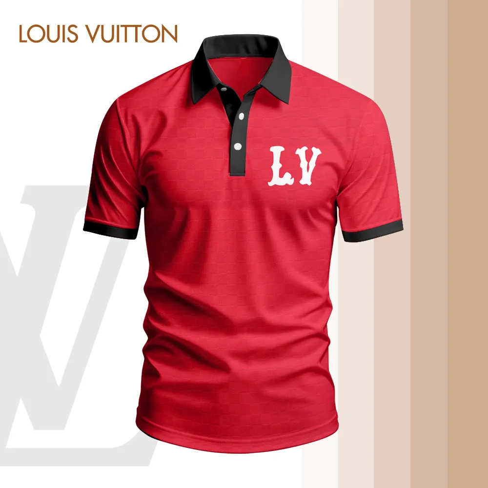 High Quality Printed Men’s Polo-Shirt-LX-PLLV2025053