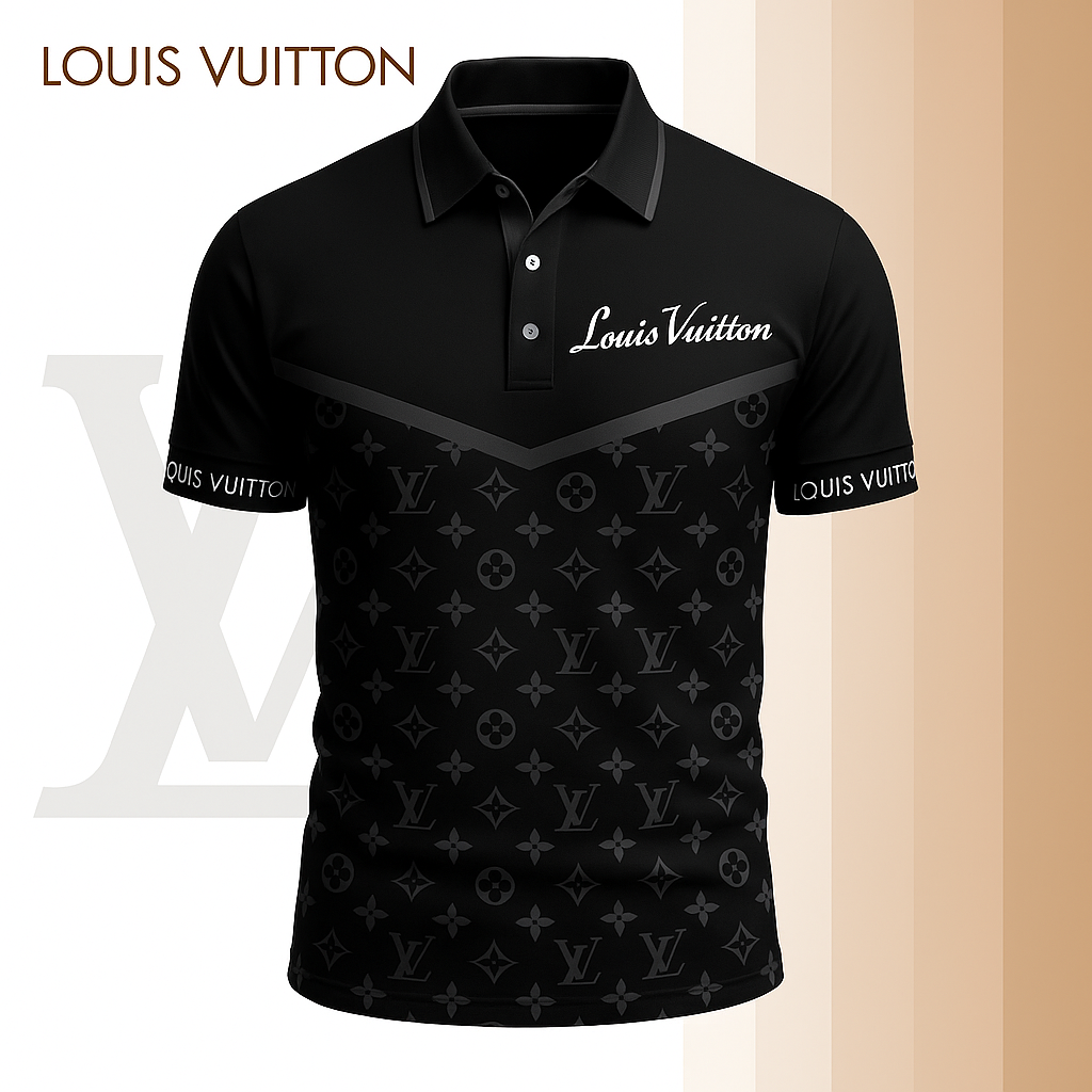 High Quality Printed Men’s Polo-Shirt-LX-PLLV2025058