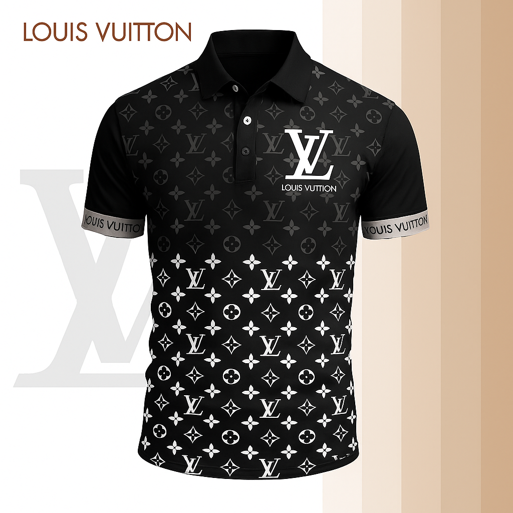High Quality Printed Men’s Polo-Shirt-LX-PLLV2025064