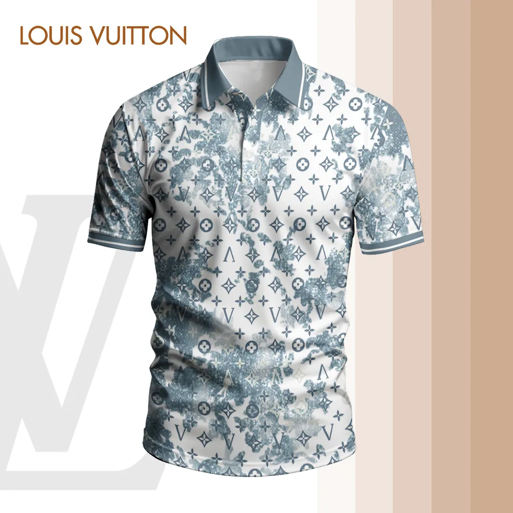 High Quality Printed Men’s Polo-Shirt-LX-PLLV2025071