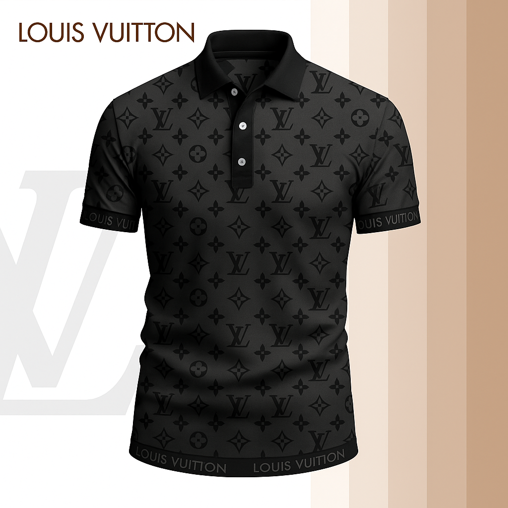 High Quality Printed Men’s Polo-Shirt-LX-PLLV2025074