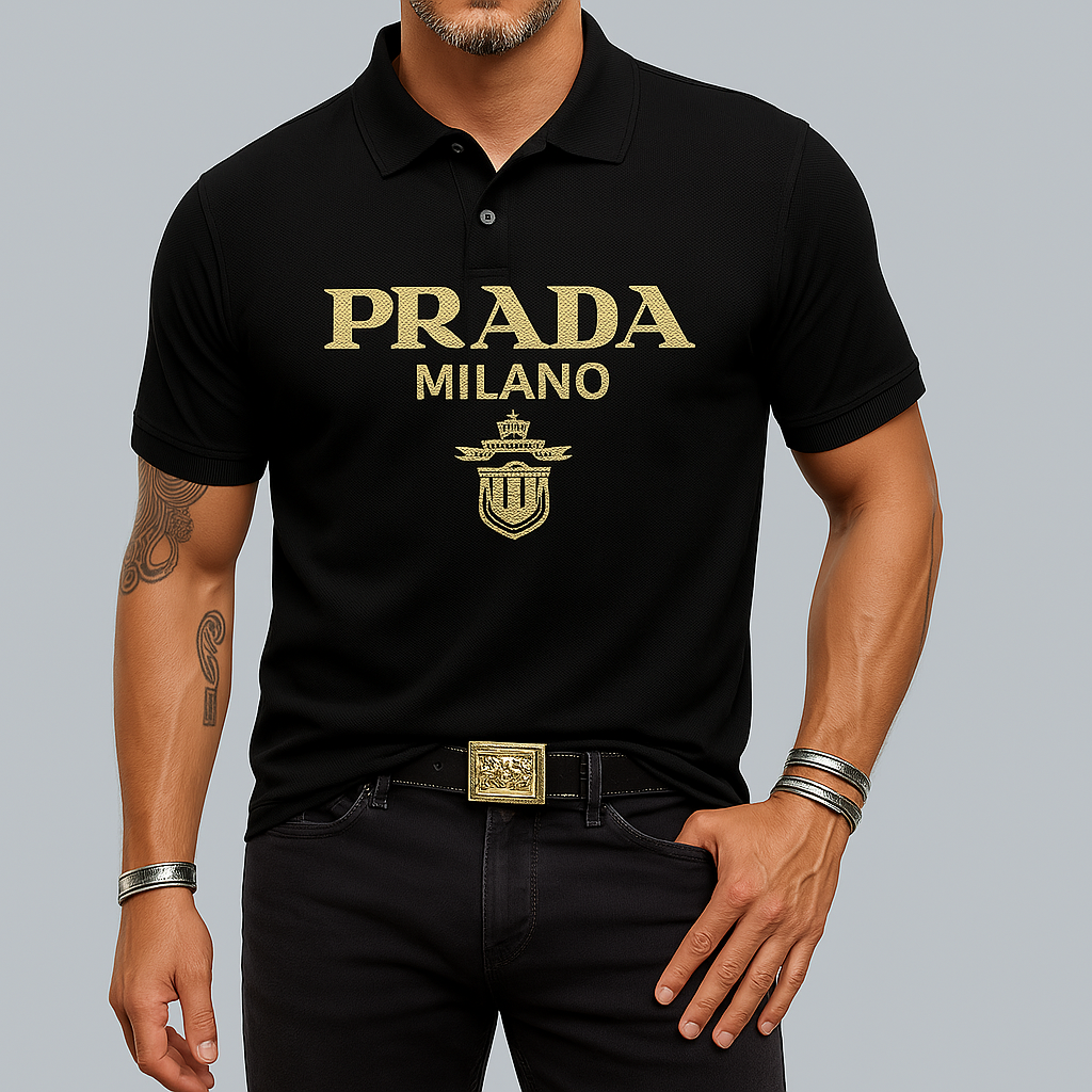 High Quality Printed Men’s Polo-Shirt-LX010401