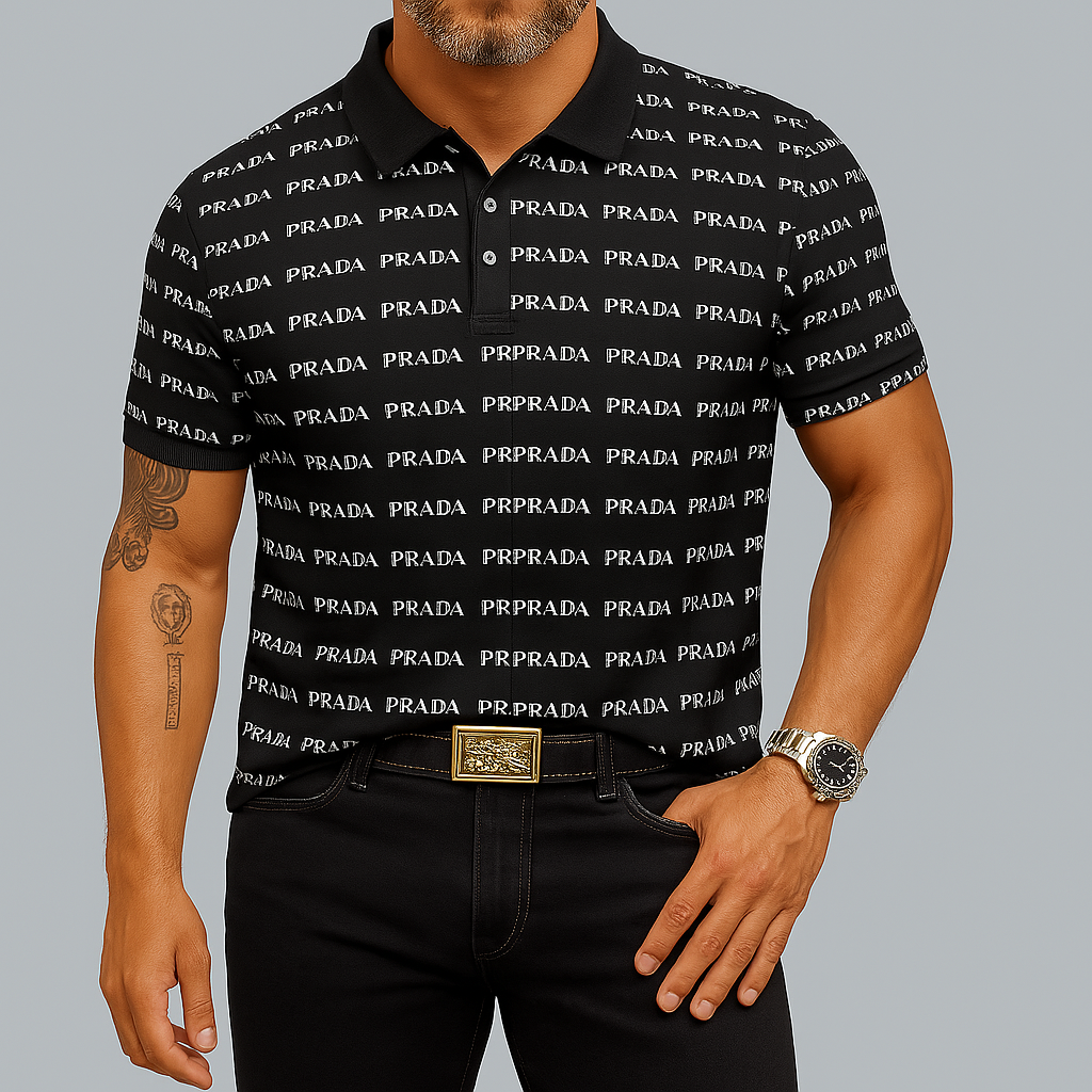 High Quality Printed Men’s Polo-Shirt-LX0104010