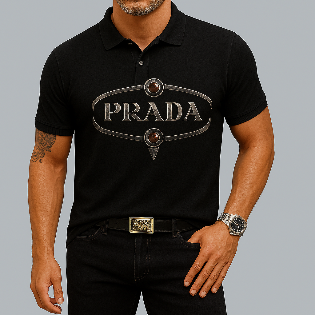 High Quality Printed Men’s Polo-Shirt-LX0104011