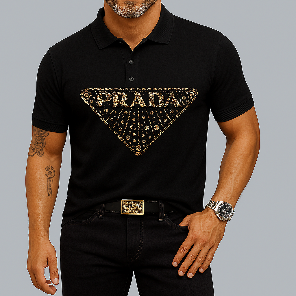 High Quality Printed Men’s Polo-Shirt-LX0104012