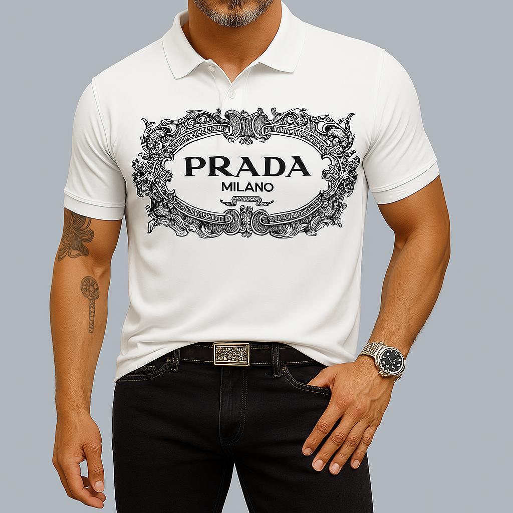 High Quality Printed Men’s Polo-Shirt-LX0104016