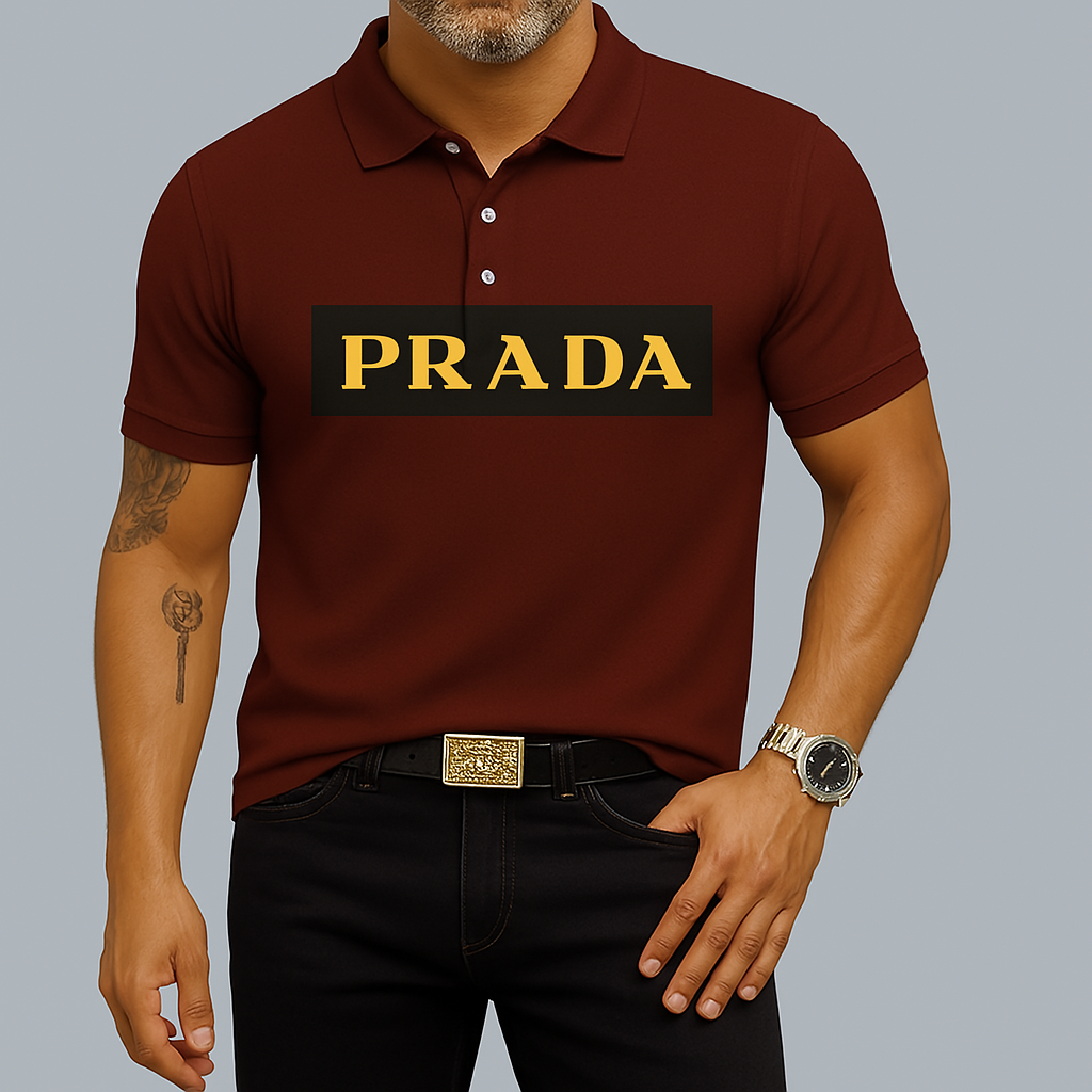 High Quality Printed Men’s Polo-Shirt-LX0104019