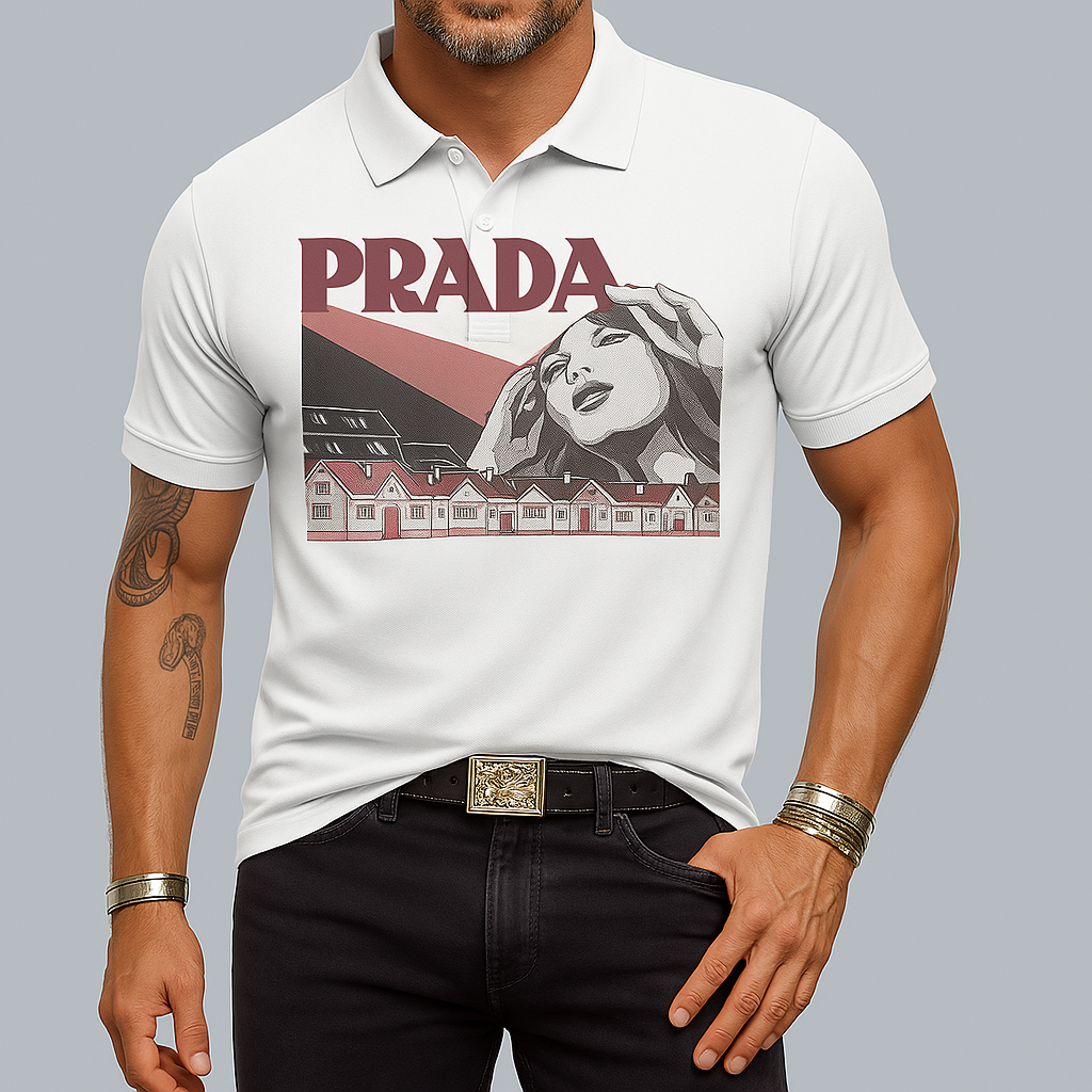 High Quality Printed Men’s Polo-Shirt-LX010402