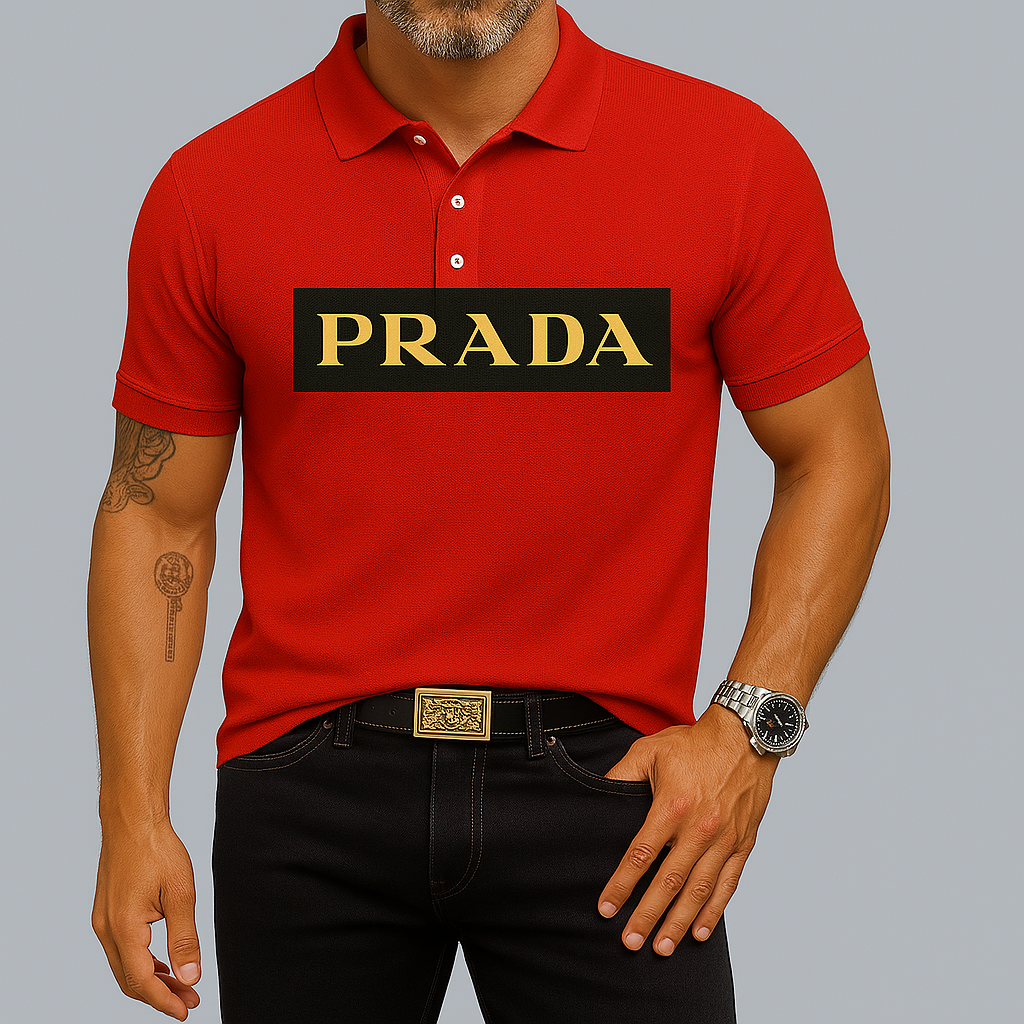 High Quality Printed Men’s Polo-Shirt-LX0104020