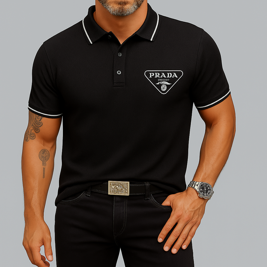 High Quality Printed Men’s Polo-Shirt-LX0104022