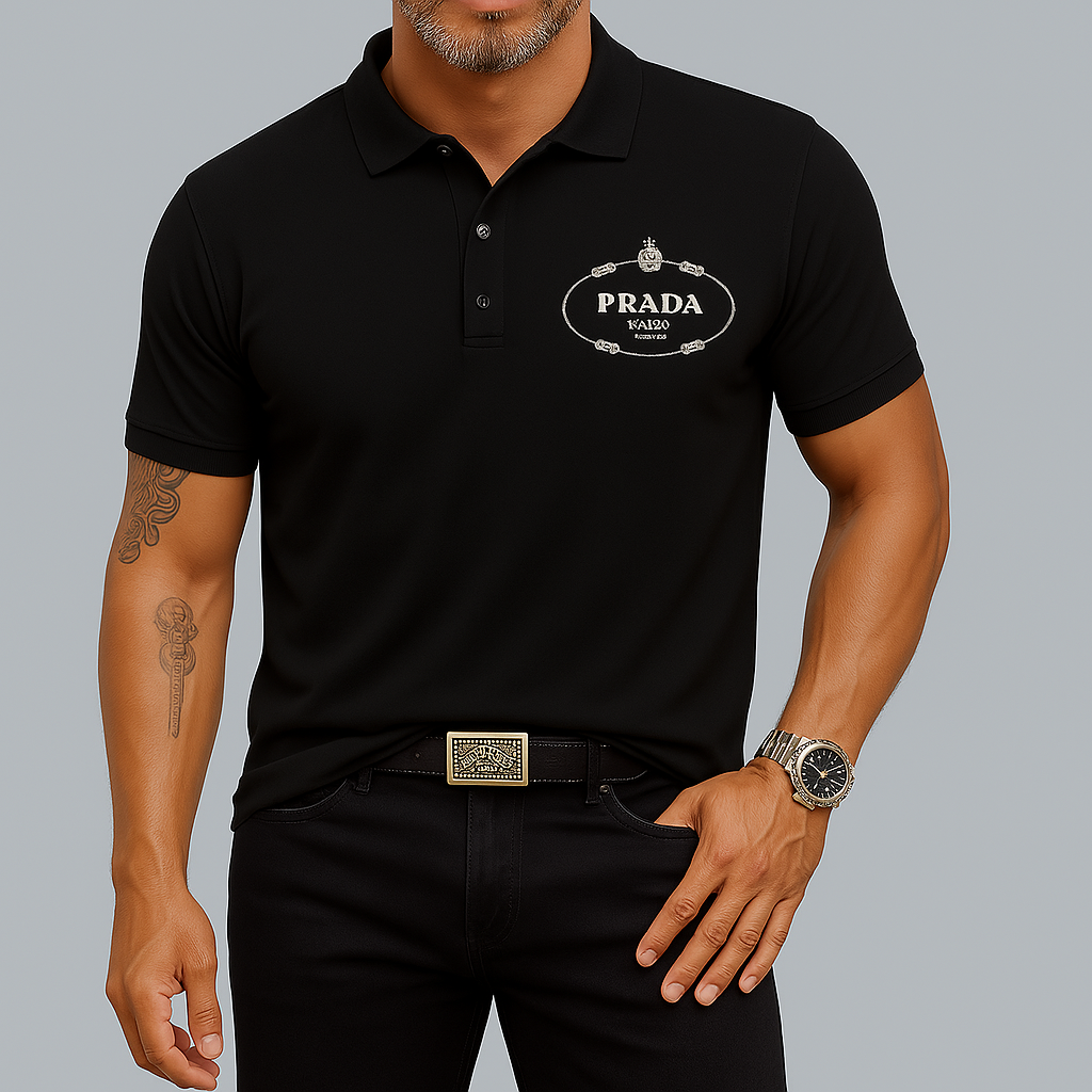 High Quality Printed Men’s Polo-Shirt-LX0104024