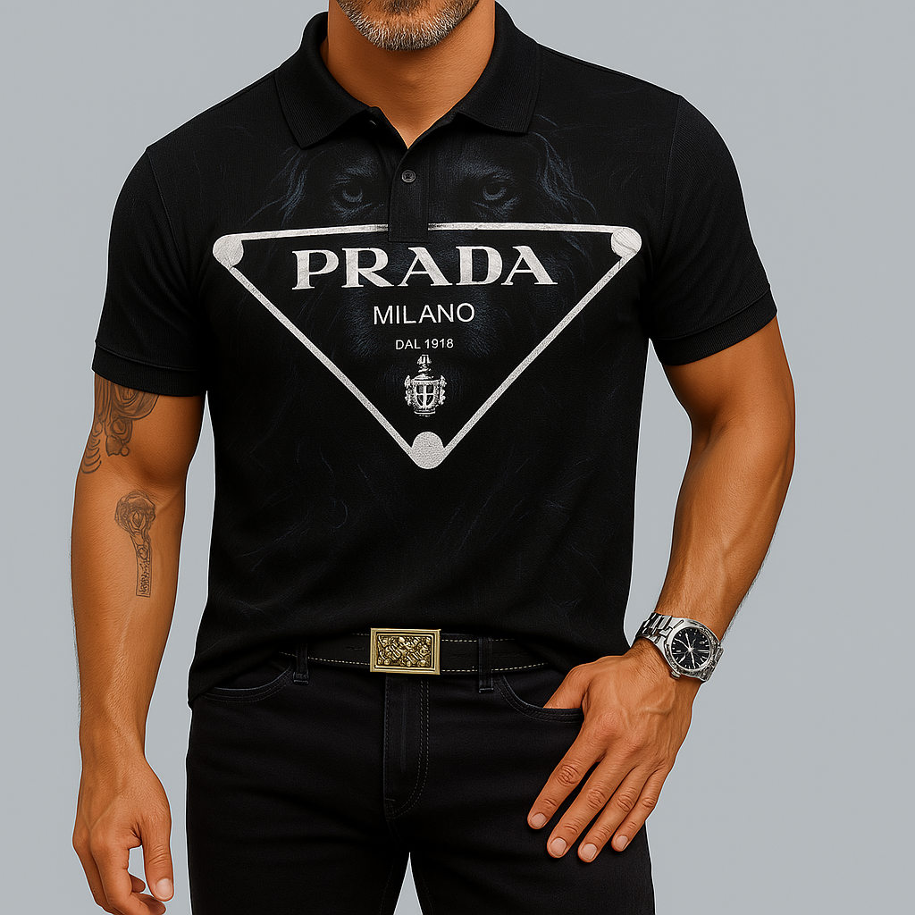 High Quality Printed Men’s Polo-Shirt-LX0104025