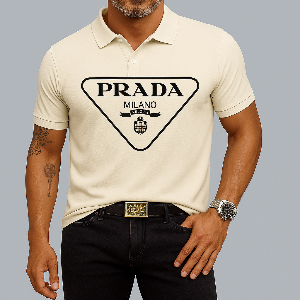 High Quality Printed Men’s Polo-Shirt-LX0104027