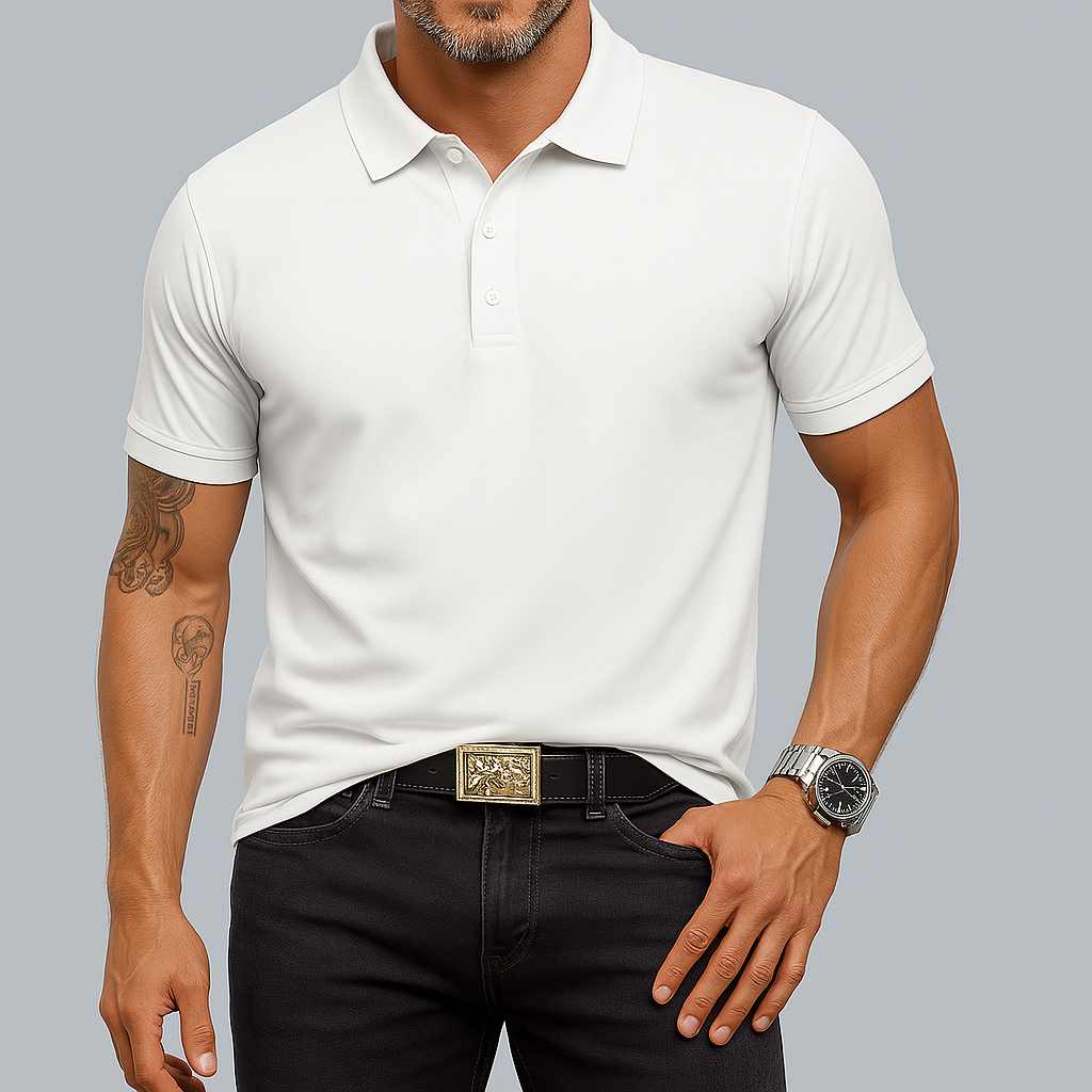 High Quality Printed Men’s Polo-Shirt-LX010404