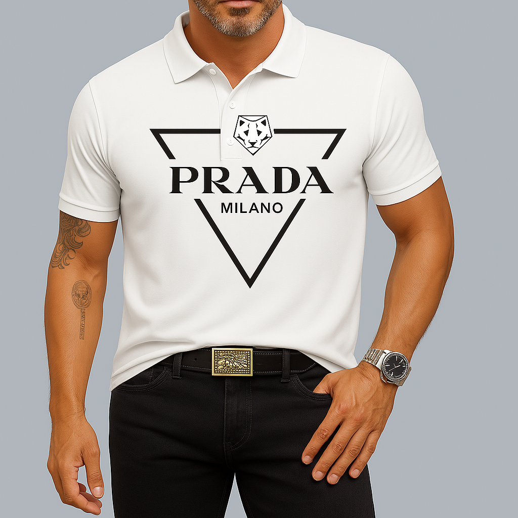 High Quality Printed Men’s Polo-Shirt-LX010407