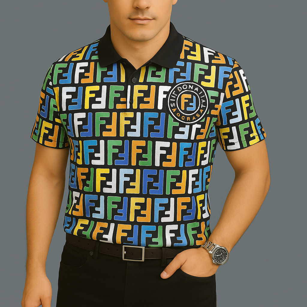 High Quality Printed Men’s Polo-Shirt-LX0105010