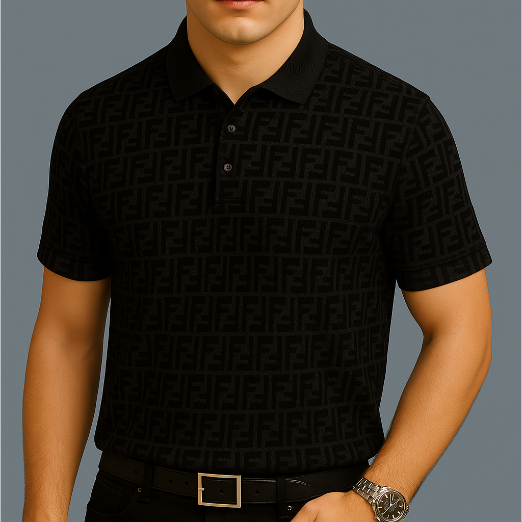 High Quality Printed Men’s Polo-Shirt-LX0105011