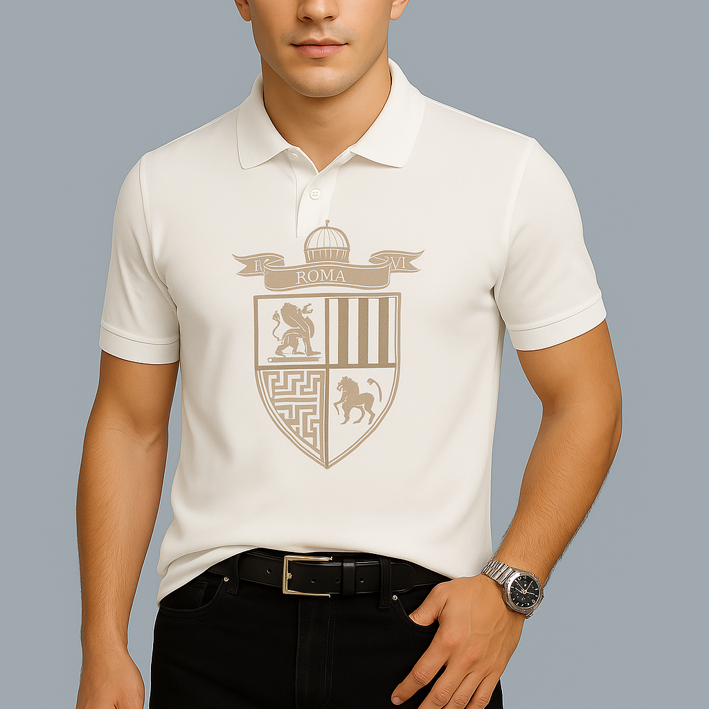 High Quality Printed Men’s Polo-Shirt-LX0105012