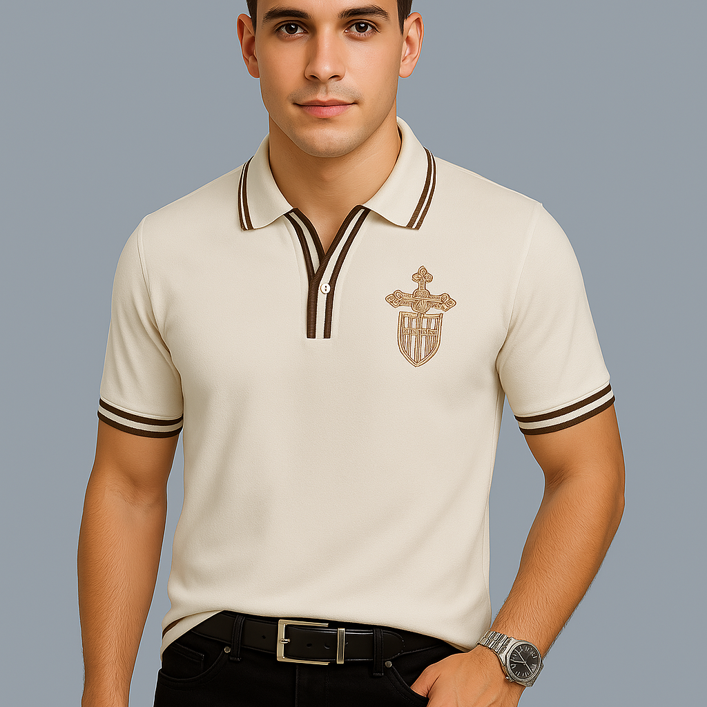 High Quality Printed Men’s Polo-Shirt-LX0105013