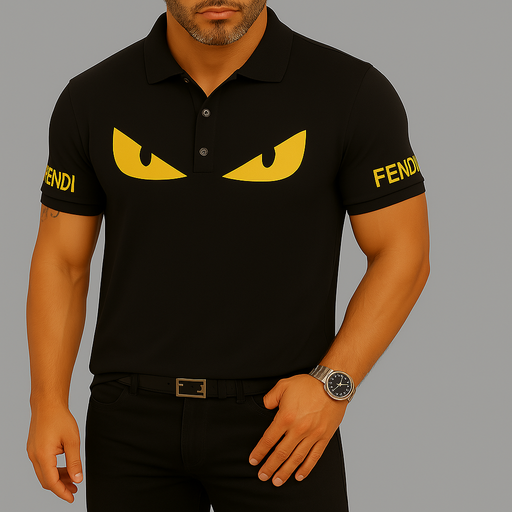 High Quality Printed Men’s Polo-Shirt-LX0105015
