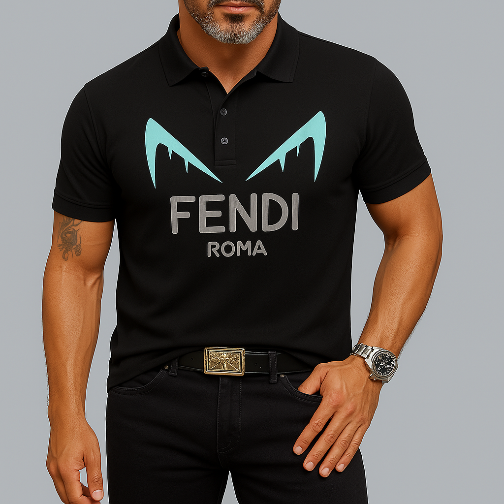 High Quality Printed Men’s Polo-Shirt-LX0105017