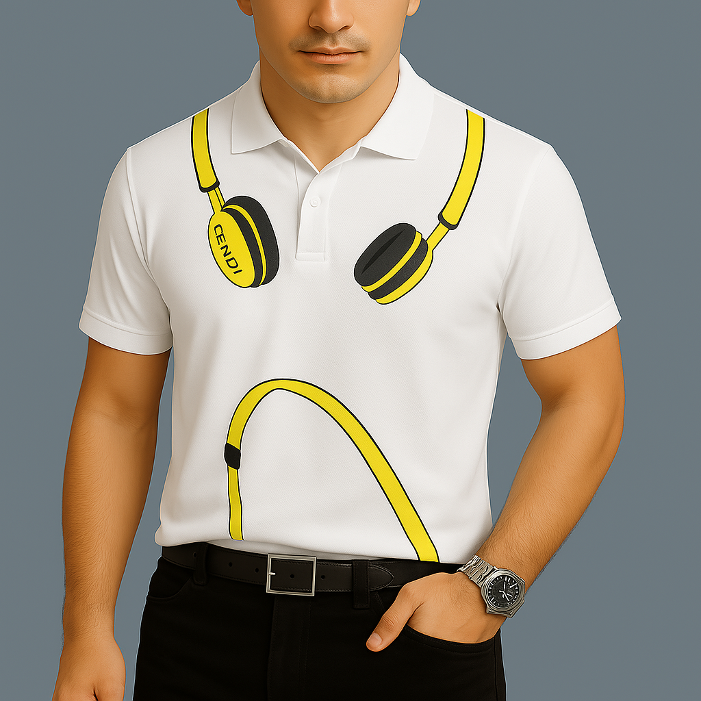 High Quality Printed Men’s Polo-Shirt-LX010502